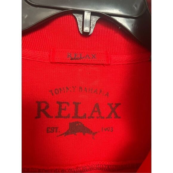 Tommy Bahama Men’s Large Relax Activewear 1/4 zip pullover L - Picture 3 of 12